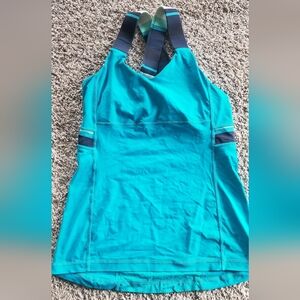 Lululemon Athletica Teal Sports Bra